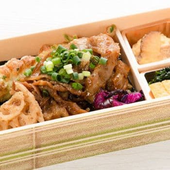 【２日目用】豚の生姜焼き弁当