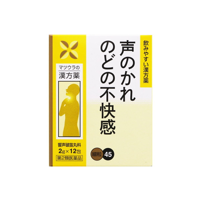 【２日目用】喉のトラブルにはやっぱりこれ！響声破笛丸料
